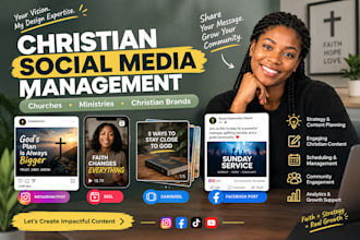 manage social media for your church ministry or christian brand