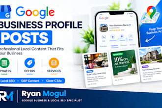 create engaging google business post for local SEO