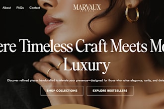 design shopify jewelry store, shopify jewelry website, jewelry shopify store