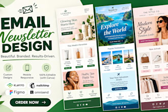 newsletter template, mailchimp newsletter, mailerlite email template, brevo