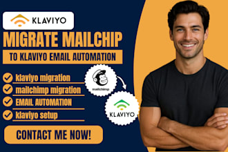 migrate mailchimp to klaviyo contacts tags segments audience email automation