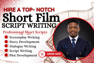 write short film script, screenplay, movie script, screenwriting and film script