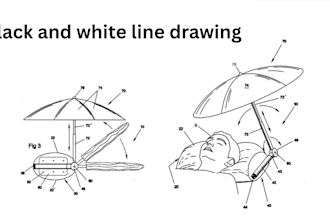 wipo pct compliant non provisional patent figures black and white line drawings