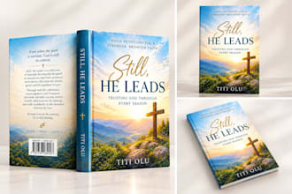 design christian devotional, prayer book, bible study and ebook covers