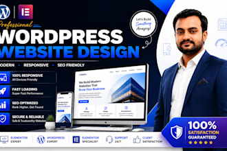 build luxury website design and wordpress development