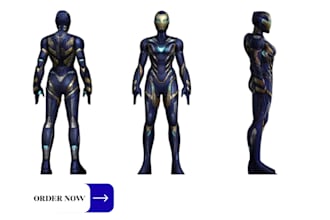 create a professional 3d model from your concept