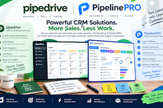 set up pipeline pro and pipedrive CRM automation