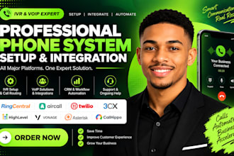 setup ringcentral quo zoom 3cx twillio ai call routing IVR sms freepbx vitalpbx