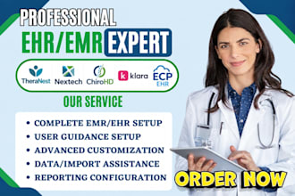 setup theranest nextech emr chirohd klara health ecp ehr practice velocity