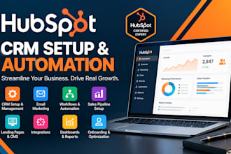 hubspot landing page, hubspot crm, hubspot website, hubspot cms and sales page