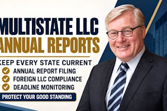 handle multistate llc annual reports and foreign entity compliance
