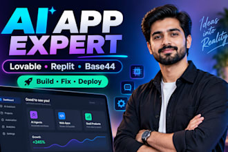 build and fix base44 web apps, mvps and dashboards