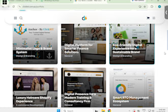 develop a modern custom coded website or wordpress site