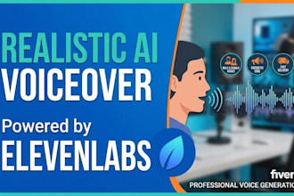 generate realistic ai voiceover using elevenlabs