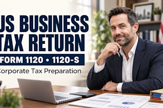 prepare and file your US form 1120 and 1120s tax return