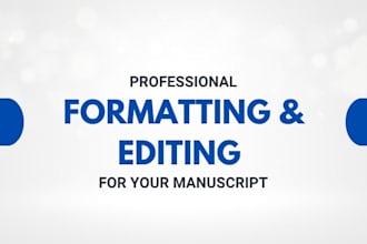 do clean formatting for your manuscript