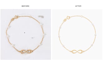 professionally retouch jewelry photos in photoshop