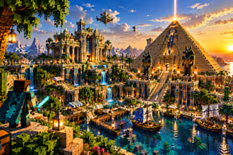 build minecraft maps worlds spawns server lobbies
