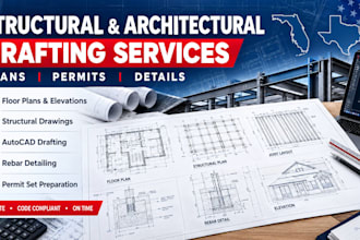 prepare florida and texas deck permit drawings and framing plans