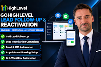 setup gohighlevel cold lead follow up ghl reactivation and appointment booking