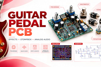 design guitar pedal pcb