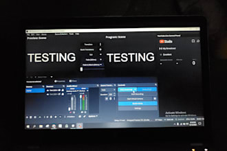 configure obs for quality stream and recording