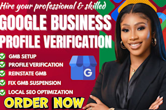 do google my business profile verification gmb setup optimize gbp rank gmb