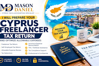 prepare your cyprus freelancer tax return and optimize allowable expenses