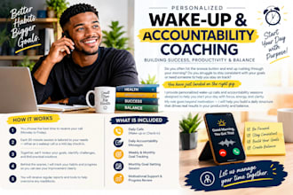 be your personal wake up call assistant, reminder, accountability coach sleep