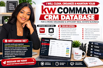 clean up deduplicate and organize your kw command CRM database for real estate