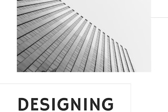 do 3d design and architectural  design