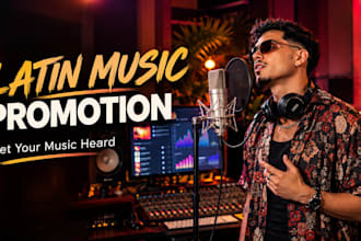 promote your latin music, reggaeton and spanish songs