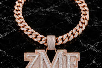 design custom 3d logo pendant, name pendant and jewelry cad for 3d printing