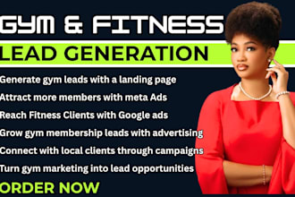 generate gym leads fitness leads gym membership leads with meta and google ads