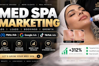 do med spa marketing, med spa ads, meta ads, google ads, med spa SEO leads