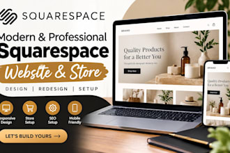 build squarespace store design, redesign squarespace website, squarespace store