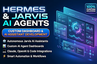 hermes agent ai agent jarvis dashboard jarvis ai assistant jarvis ai claude code