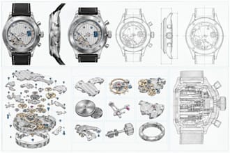 do medical watches, skeleton watches, chronographs, reverse engineering watches
