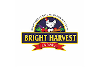 design bright harvest farms logo