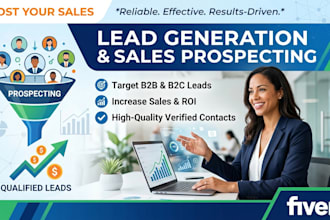 lead generation and build targeted business lead lists