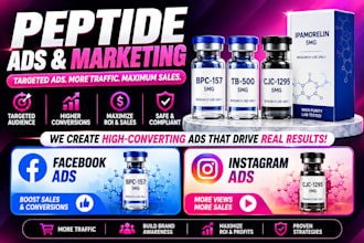 fix peptide ads issues run compliant peptide ads fb ig social media peptide ads
