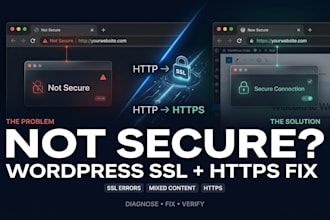 fix wordpress SSL, https, mixed content and not secure errors