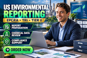 handle US epcra tri and tier ii environmental reporting