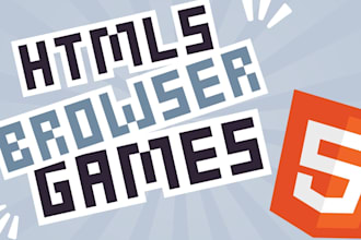 create a 2d responsive HTML5 browser game