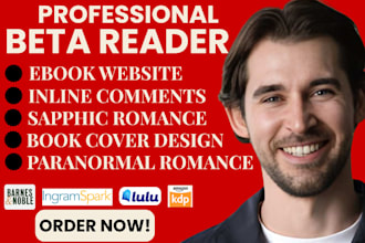 beta read sapphic paranormal romance book cookbook cover design ebook website