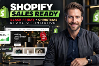 optimize and update shopify store for black friday, christmas and holiday sales