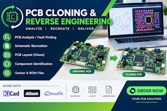clone, copy, and reverse engineer your pcb circuit board