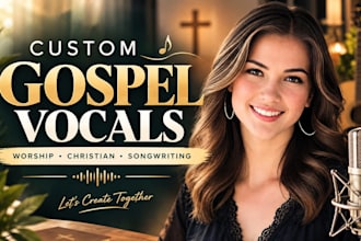 be your female gospel singer worship vocalist christian singer and songwriter