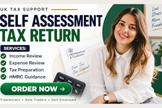 prepare your UK self assessment tax return for freelancers and sole traders