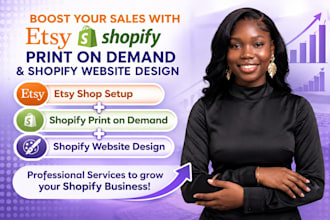 setup shopify pod store with printify, printful, redbubble, gelato and custom
